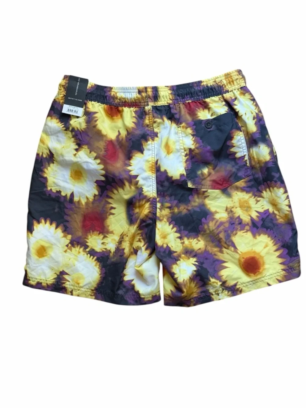 NWT M No Boundaries Pool Party Swim Trunks Men’s Graphic Print Board Shorts